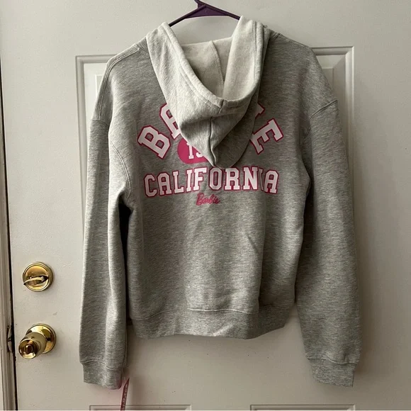 NWT Barbie Grey Zipper Jacket - Picture 2 of 4